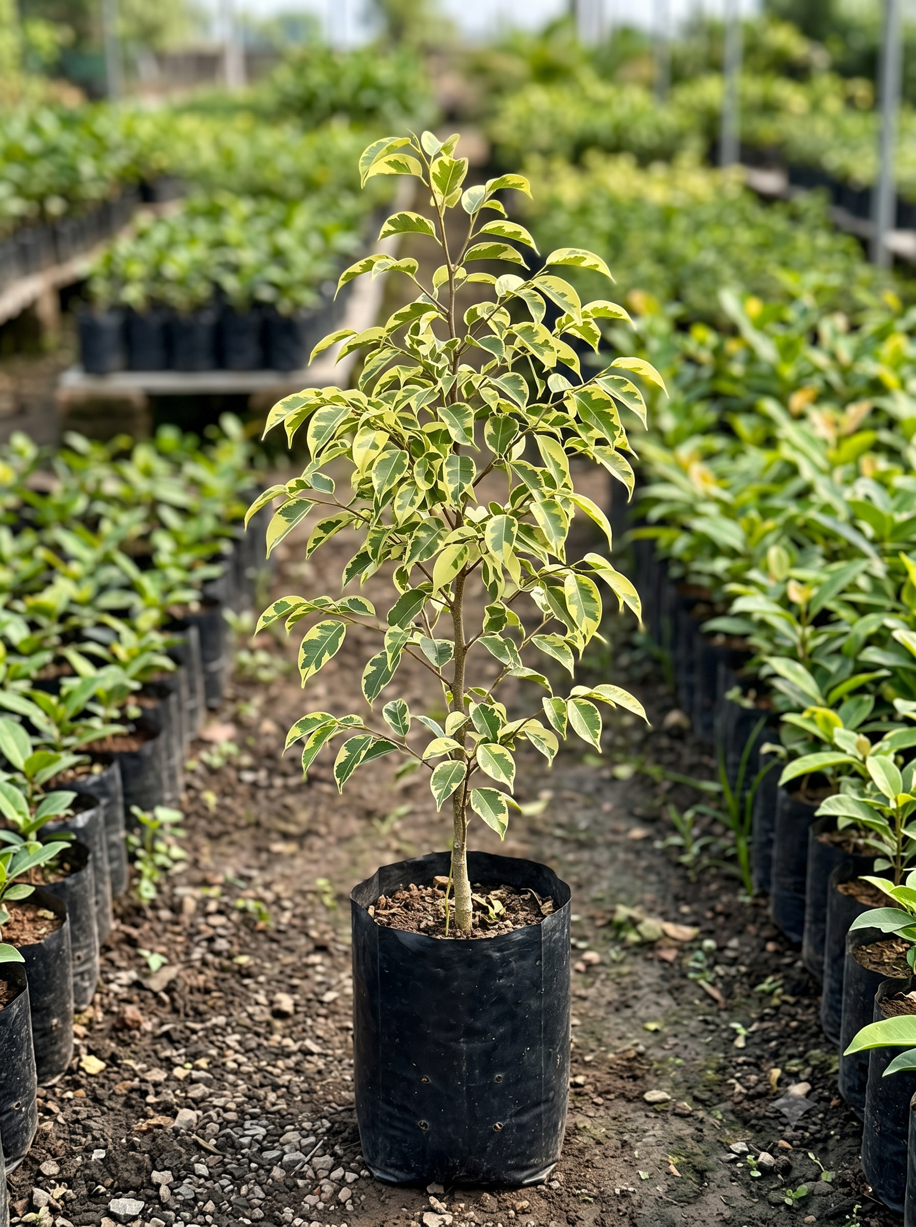 Ficus bejamia golden veriegated